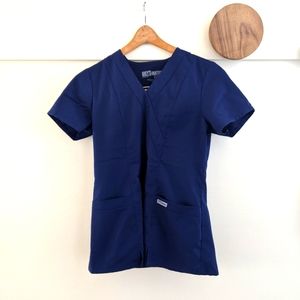 Grey's Anatomy Scrub Top sz XS